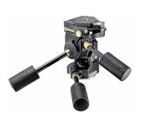 Manfrotto 229 3D Super Pro 3 Way Head with Safety Catch for Tripod, Aluminium, Quick Release, Compatible with DSLR, Compact System Camera, Mirrorless