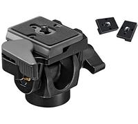 Manfrotto 234RC Monopod Head with Quick Release and Two ZAYKIR Quick Release Plates for the RC2 Rapid Connect Adapter