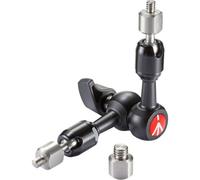 Manfrotto 244MICRO 244 Micro Friction Arm Kit (Black) | Includes 1/4 inch attachments, 3/8 inch adapter and hex key for filming, lighting and mounting