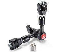 Manfrotto 244MICRO-AR Arm Micro with Anti-rotation attachments and 3/8 inch Adapt, Black