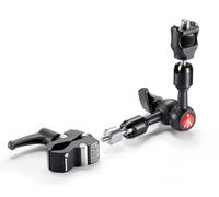 Manfrotto 244MICROKIT Arm with Antirotation Attach and Nano Clamp, Black