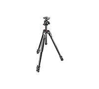Manfrotto 290 Xtra Aluminum 3-Section Tripod Kit with Ball Head (MK290XTA3-BHUS),Black