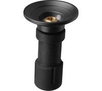 Manfrotto 319SH Short Locking Handle for 529B Hi Hat,Black | Short locking handle with metal screw and plastic grip for video ball heads, 529B hi-hats and camera stability