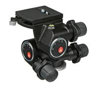 Junior Geared Tripod Head, easy to use ergonomic knobs|Manfrotto