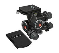 Manfrotto 410 Junior Geared Tripod Head with Quick Release and a ZAYKIR Quick Release Plate