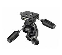 Manfrotto New Standard 3D Tripod Head with Quick Release, for Camera Tripods, Fluid Ball Head, Camera Stabilizer, Photography Accessories for Content Creation