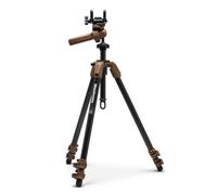 Manfrotto ALPHA S.H.O.T. Grip PRO Kit, Carbon Fiber Tripod, 360 Degree Grip Head w/Universal Saddle for Rifles, Optics, Scopes, 200PL Optics Plate, for SPORT Shooting, Observing, and Outdoors