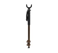 Manfrotto ALPHA S.H.O.T. Monopod V Kit, Lightweight Aluminum Contruction, Monopod for Rifles, 360 Degree V-Shape Yoke for Rifle, Leg Lever Locks, Shooting Rest, Stick for Hunting, Shooting, Outdoors