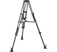 Manfrotto Aluminum Twin Leg Video Tripod w/Middle Spreader