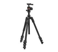 Manfrotto Befree Advanced AS Lever 4-Section Aluminum Travel Tripod Kit with 494 Center Ball Head, Black
