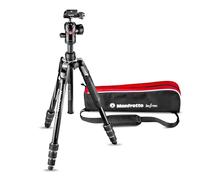 Manfrotto Befree Advanced Tripod MKBFRTA4BK-BH Befree Advanced Travel Tripod, Twist Lock with Ball Head for Canon, Nikon, Sony, DSLR, CSC, Mirrorless, Lightweight Aluminium - Black