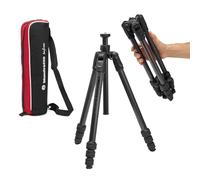 Manfrotto Befree GT PRO 4-Section Carbon Fiber Travel Tripod Legs, Black Matte