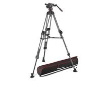 Manfrotto MVK608TWINFC Nitrotech 608 Video Head + carbon Fast Twin Leg statiefkit