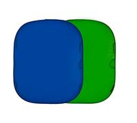 Manfrotto Collapsible 1.5 x 1.8m Green/Blue Background