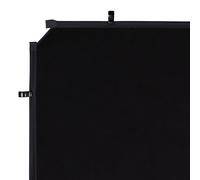 Manfrotto EzyFrame Photography/Video Large Format Collapsible Background Cover 2 x 2.3m - Black/Ultra-Portable/Family Shoots/Portraits/Animated Action Poses/Fashion/Commercial - LL LB7953