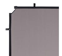 Manfrotto EzyFrame Photography/Video Large Format Collapsible Background Cover 2 x 2.3m - Grey/Ultra-Portable/Family Shoots/Portraits/Animated Action Poses/Fashion/Commercial - LL LB7955