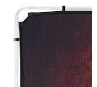 Manfrotto EzyFrame Vintage Background Cover - 2 metre x 2.3 metre - Colour Crimson - LL LB7941