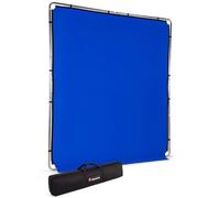 Manfrotto EzyFrame Vintage Background Kit 2x2.3m (Chroma Blue)