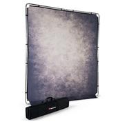 Manfrotto EzyFrame Vintage Background Kit 2x2.3m (Smoke)