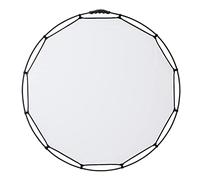 Manfrotto HaloCompact Plus Diffuser 98 cm / 38 inch 2 Stop Circular Diffuser - RapidExoframe™ Technology - Collapsible Aluminium Frame - LL LR3333