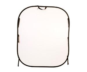 Manfrotto LL LB56GW 1.5x1.8m Plain Collapsible Reversible Background - White/Mid Grey