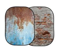 Manfrotto LL LB5713 1.5 x 2.1 m Rusty Metal/Plaster Wall Urban Collapsible Background