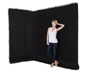 Manfrotto LL LB7625 Panoramic Background 400cm Cover Black