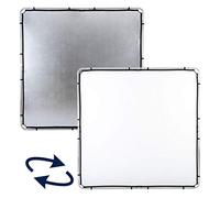 Manfrotto LL LR82231R Skylite Rapid Large Fabric - 2 x 2 m, Silver/White