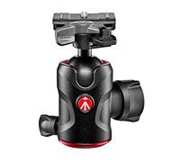 Manfrotto Compact Ball Head 496, Fluid Ball Head for Camera Tripod, Camera Stabilizer, Photography Equipment, for Precise Framing