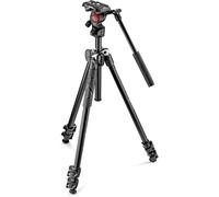 Manfrotto MK290LTA3-V, Kit 290 Light with Video Fluid Head, Aluminium, DSLR, Com