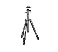Manfrotto MKBFRLA4B-BHM Befree Advanced 2N1 Travel Tripod with Monopod, Lever Lock, Tripod bag, Plate and Ball Head included for Canon, Nikon, Sony, DSLR, CSC, Mirrorless, Up to 9 kg, Aluminium