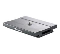 Manfrotto MSQPL Quick Release Plate for Q6 Top Lock System (Black)
