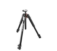 Manfrotto MT055XPRO3, 055 Aluminium 3 Section Tripod with Horizontal Column, Quick Power Levers, Ergonomic Design, for DSLR, Compact System Camera, Mirrorless, Black