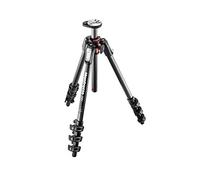 Manfrotto MT190CXPRO4 Carbon Fiber Tripod, 4-Section, for Mirrorless and DSLR Cameras, Black/Anthracite