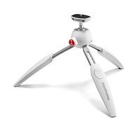 Manfrotto MTPIXIEVO-WH, PIXI EVO 2-Section Mini Tripod, Foldable, Compact Size, for Entry Level DSLRs, Compact System Cameras, Mirrorless, White