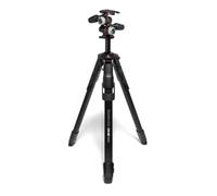 Manfrotto ONE Photo, Aluminium Tripod Kit, with XPRO 3-Way Head, 12kg Load, 90° Horizontal Column, XTEND Legs Fast Setup, Modular Feet, Professional Photo Tripod Kit for DSLR & Mirrorless Cameras