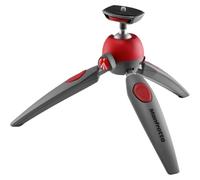 Manfrotto PIXI EVO 2-Section Mini Tripod, Red (MTPIXIEVO-RD)