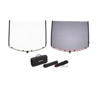 Manfrotto Rapid Flag - 24" x 36" - 60cm x 91cm Kit - RapidExoframes- Rapid Assembly Aluminium Frame - comes with a Compact Carry Case - Ultra-Portable - LL LR1912