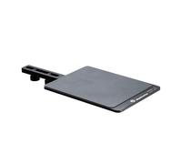 Manfrotto TetherGear Mouse Deck, PC Holder Accessory, External Mouse Pad For Lightweight Aluminium Laptop Holder, Left-Hand Or Right-Hand Configuration, 32 cm x 15 cm, MLTSA2001B