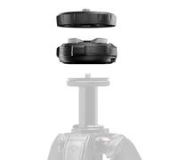Manfrotto XCHANGE Quick Release, Universal System for Tripod-Slider-Accessories,Base and Plate Mechanism, 20kg Payload, Lightweight Aluminium, 3/8” & 1/4” Threads, for Photo, Video and Lighting Gear