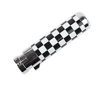MANG JIANG Replacement Union Jack Red/Blue Handbrake Cover Park Brake Lever Handle Interior Decorations Case for Mini Cooper Clubman R50 R52 R53 R55 R56 R57 R58 R59 (Checkered)