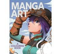 Manga Art: A Colouring Book