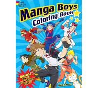 Manga Boys Coloring Book (Dover Coloring Books)