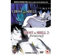 Manga Double Bill - Ghost in the Shell & Ghost in the Shell 2: Innocence [DVD]