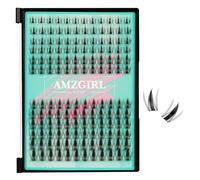 Manga Fairy Cluster Lashes 8-16mm Individual False Eyelash Extensions, Ultra-Thin Invisible Eyelash Band, Natural Anime Eyelashes