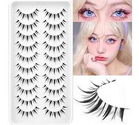 Manga Lashes Natural Look Anime False Eyelashes by Geeneiya