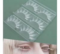 Manga Lashes Natural Wet Look Wispy Spiky Lashes 10 Pairs Anime Eyelashes Wispy Natural Lashes Extension Strip Thai Fake Eye Lashes Handmade Thick Soft Fake Eyelashes(A02)