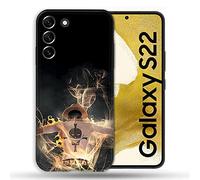 Manga One Piece Ace Case for Samsung Galaxy S22 Black