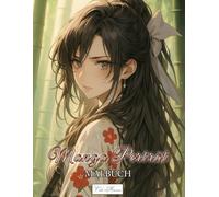 Manga Porträt Malbuch: Kreative Sammlung von 60 liebevoll gestalteten Kawaii Porträts Anime zum Ausmalen für Jung und Alt