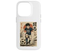 Manga Soccer Striker Football Player, Japanese Anime Style Case for iPhone 14 Pro